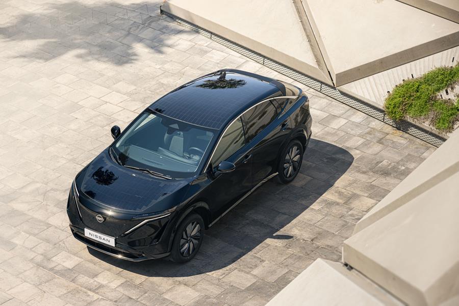 Zonnepanelen op de Nissan Ariya: meer dan een gimmick
